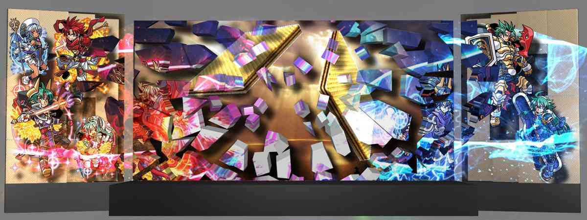 ウエハースの3Dプロジェクションマッピング「神羅万象プロジェクションマッピング」