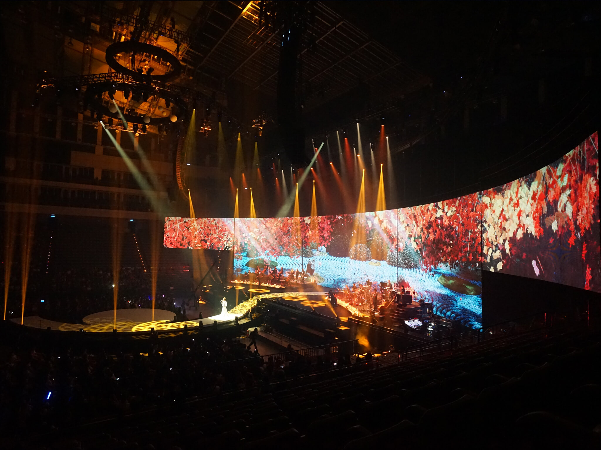辛曉琪（Winnie Hsin）のライブ「人生若只如初見（FOR THE FIRST TIME）」を一部演出