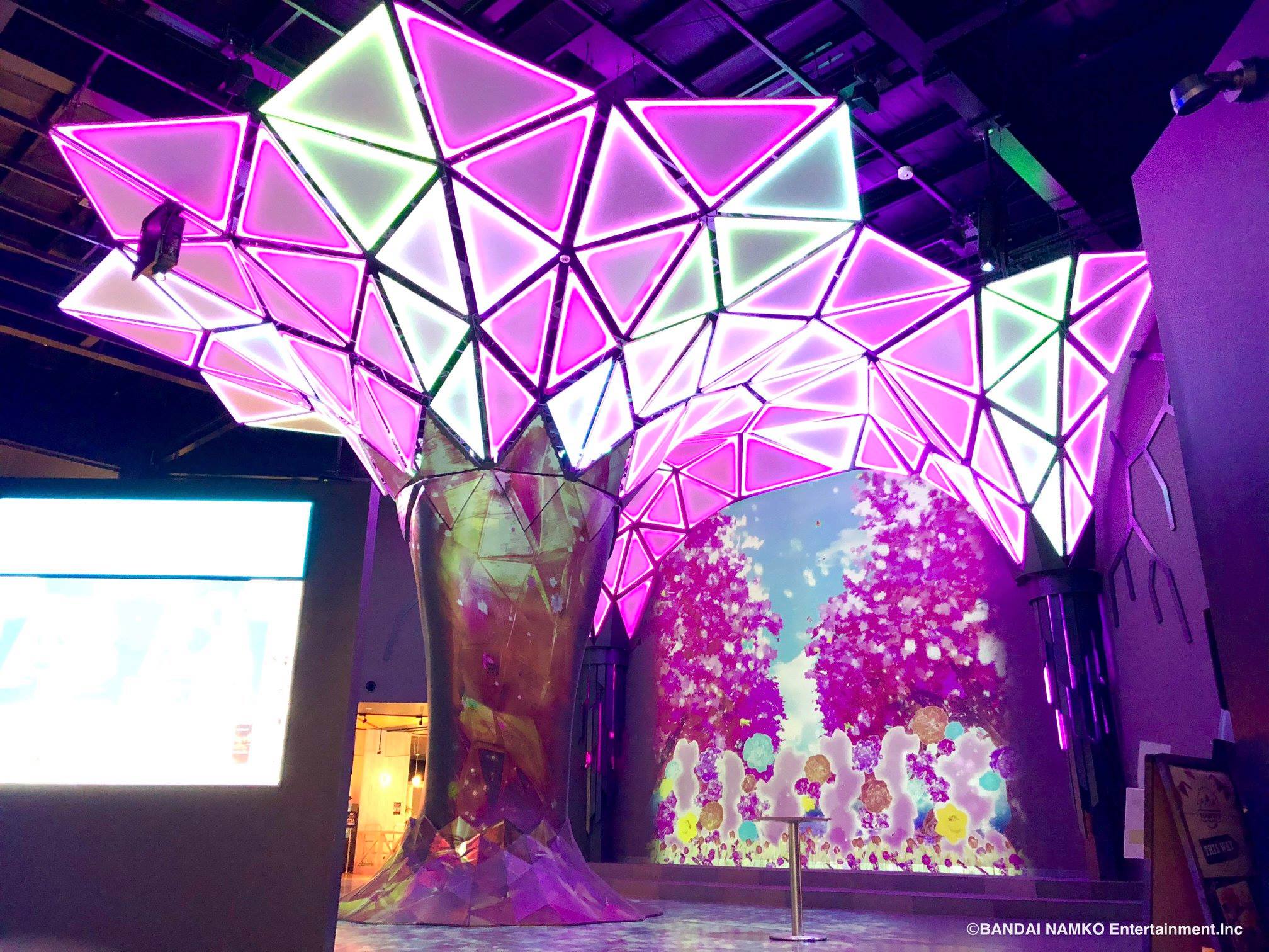 VR ZONE SHINJUKUのお花見演出