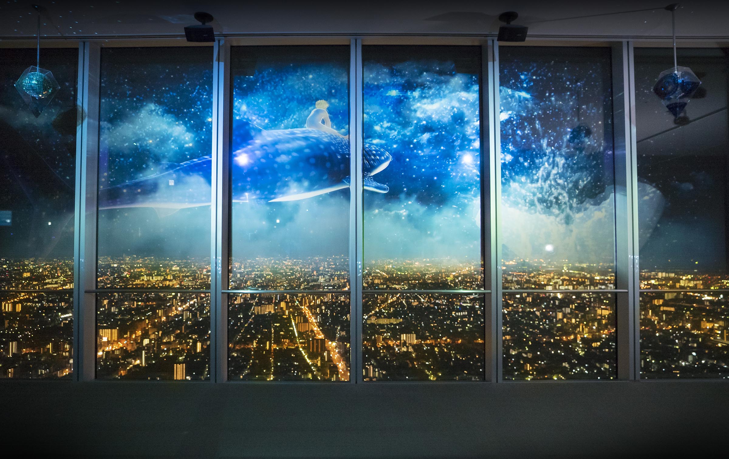 あべのハルカス ハルカス300展望台「CITY LIGHT FANTASIA BY NAKED –Anniversary–」