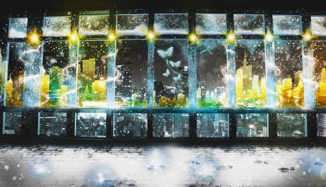 東京タワー メインデッキ「TOKYO TOWER CITY LIGHT FANTASIA ～ White Night Story ～」