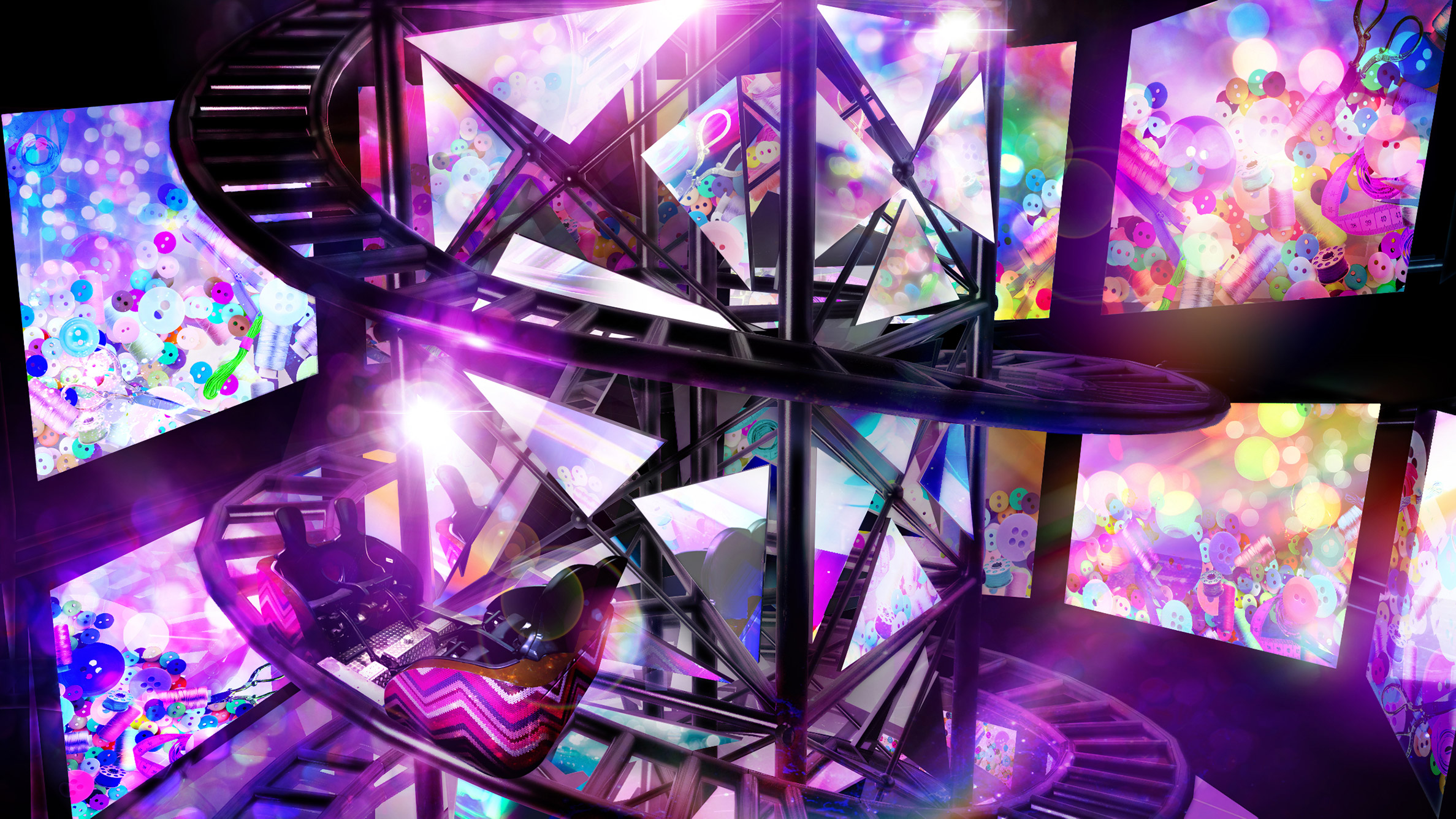 よみうりランド グッジョバ!! 「スピンランウェイ」